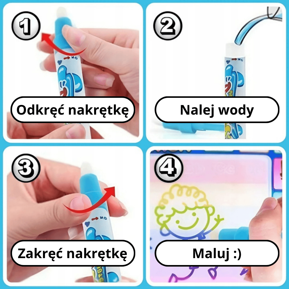 AquaMalarz Magiczna Mata Wodna